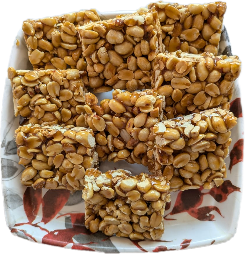 Peanut Chekki (Jaggery)